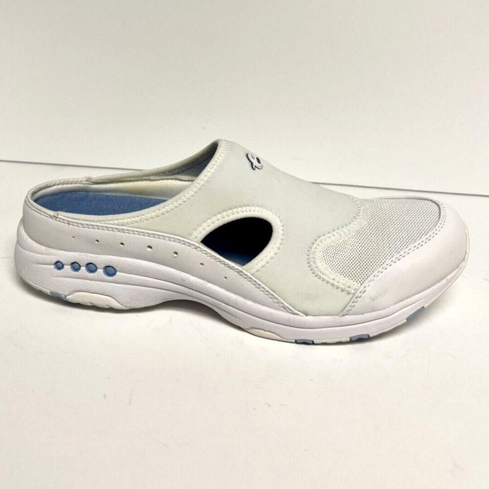 Easy Spirit Womens Traver Slip On Shoes White, Size 9.5N